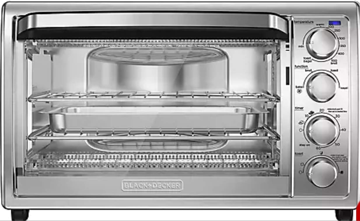 とみー Amazon.com: Black and Decker 9 Slice Convection Toaster Oven